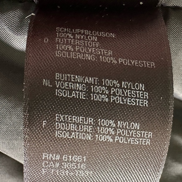 The North Face Winter Ski Jacket Hyvent Black Size Small Faux Fur Hood - Picture 4 of 13